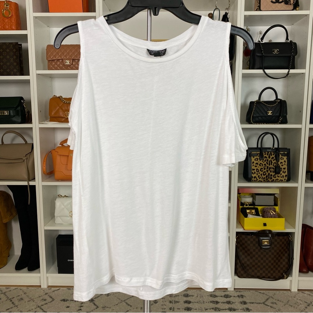 TOPSHOP Offer Shoulder T - Picture 2 of 4